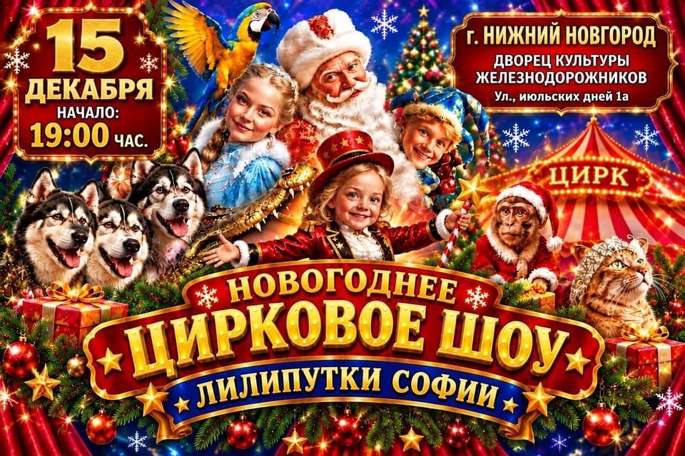 Новогоднее цирковое шоу