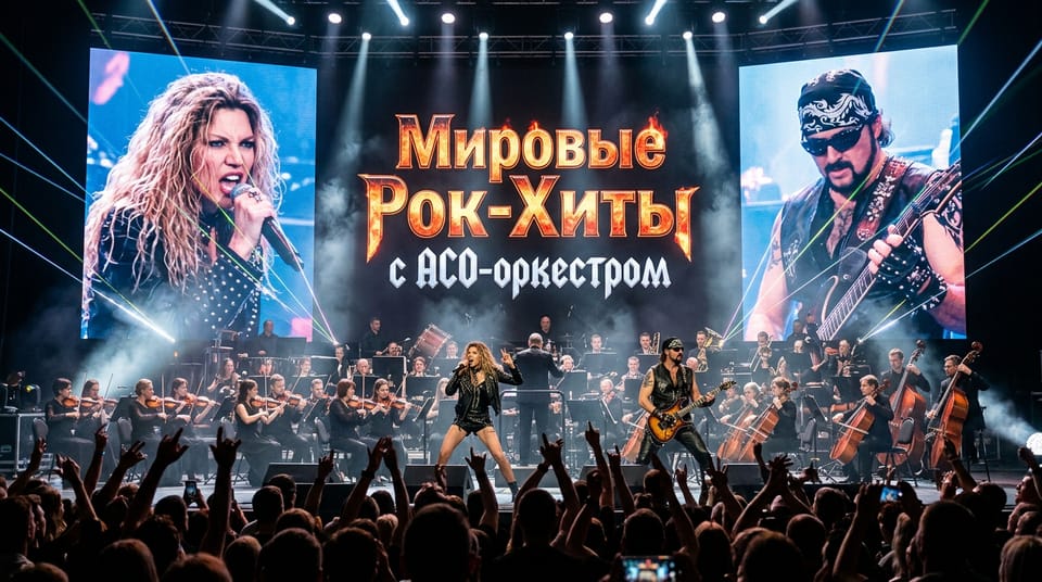 Мировые рок-хиты с АСО-оркестром